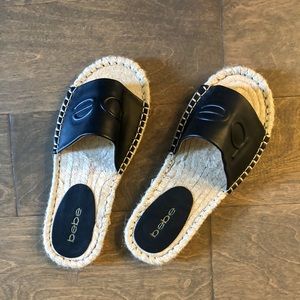 BeBe slide sandals